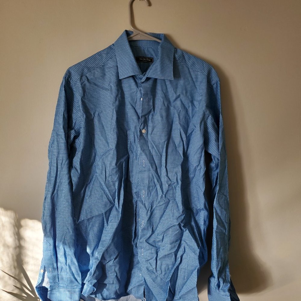 Saks Fifth Avenue Men's button-up dress shirt M